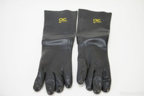 Custom leathercraft 2084l pvc gloves with 18-inch gauntlet cuff, one size for sale
