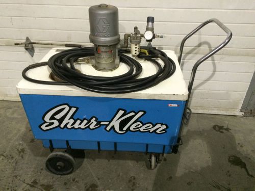 SHUR KLEEN model 1000, pneumatic heated bath pressure washer