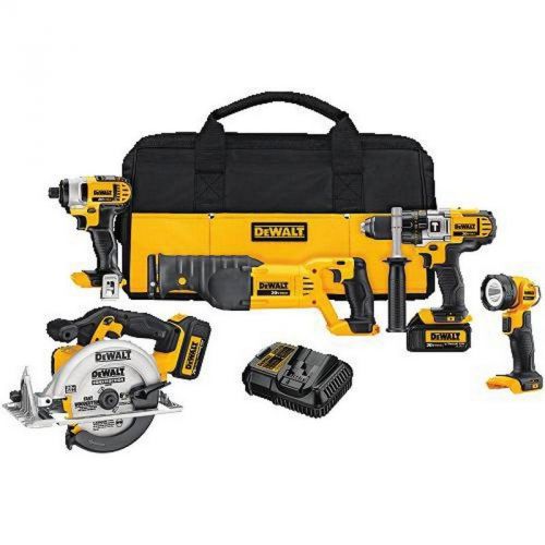 20-volt max lithium-ion cordless combo kit (5-tool) for sale
