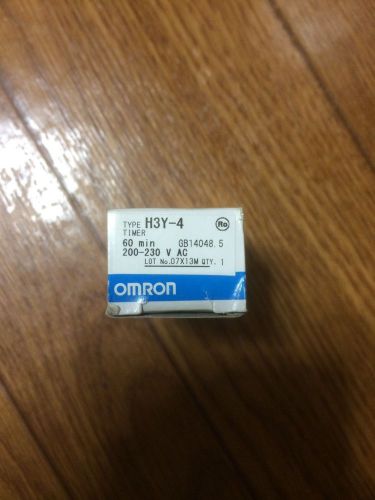 Omron solid state timer H3Y-4 200~230VAC  60 min