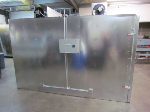 Powder coating electric batch curing oven   4x6x10 internal working size for sale