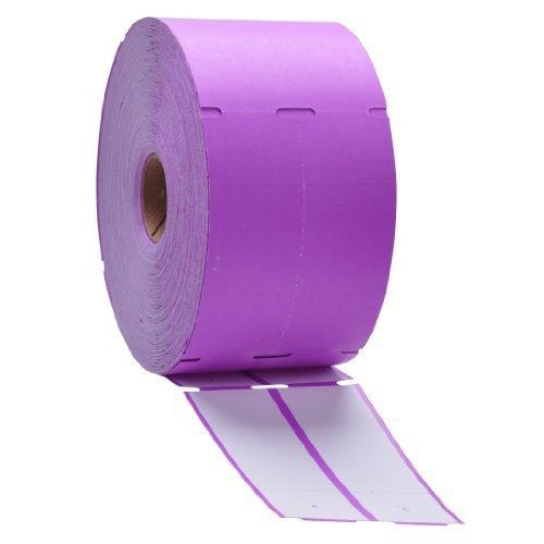 Purple direct thermal consignment style tags for sale