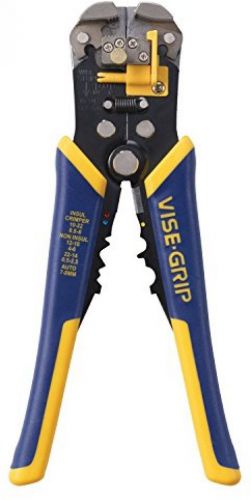 Irwin Industrial Tools 2078300 8-Inch Self-Adjusting Wire Stripper With Grips