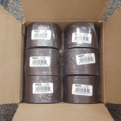 Rectorseal 84270 (LJ92B) 3.5&#034; Fortress Coupler Brown - Case of 6 - NEW!