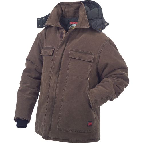 Tough duck washed polyfill parka w/hood-s chestnut #55371bchestnuts for sale