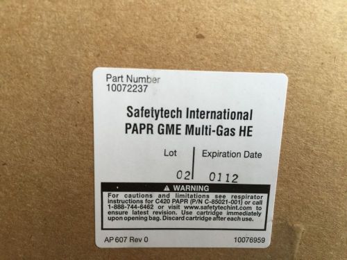 Safety Tech International PAPR GME Multi-gas HE cartridge 10072237