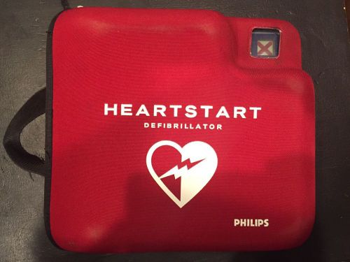 Philips Heartstart Defibrillator Defib  two pads FR2+