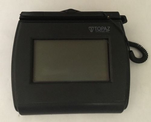 Topaz T-LBK750-BHSB-R Backlit 4x3 LCD Signature Capture Pad FREE SHIPPING