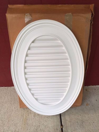 Fypon Oval Louver Non Functional, 28.25&#034; Diameter Gable Vent Millwork ***NEW***