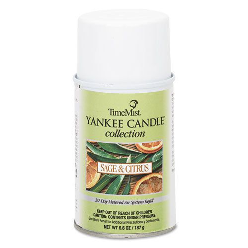 Yankee Candle Air Freshener Refill, Sage &amp; Citrus, 6.6oz Aerosol