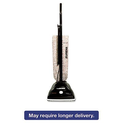 The Boss Household Upright Bag-Style Vacuum, 12 lbs, 5 amp, Black