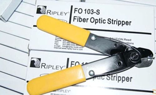 Ripley fo 103-s miller fiber optic stripper adjustable cutter cuts #a85 for sale