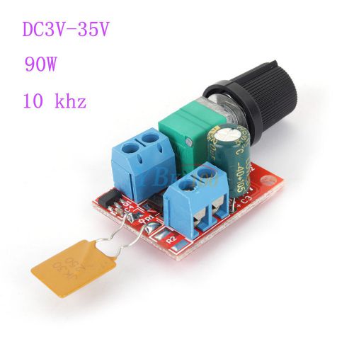 HOT DC 3V-35V Motor PWM Speed Controller Speed Control Switch LED Dimmer