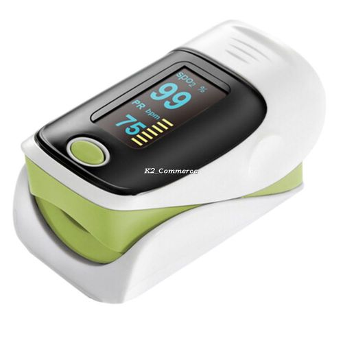 Electronic Fingertip Finger Clip Blood Oxygen Pulse Oximeter Health Monitor K2