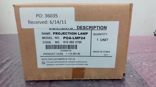NEW - Sanyo POA-LMP24 Replacement Projector Lamp  CODE # 610 282 2755