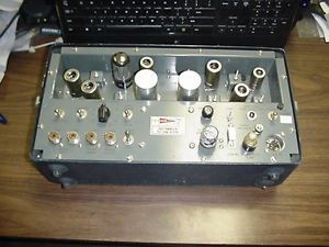 Telechrome 1004-B Video Transmission Test Signal Receiver Parts/Repair Only. &gt;A3