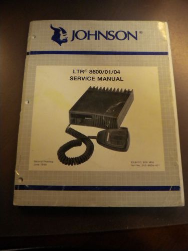 EF Johnson LTR 8600/01/04 Service Manual