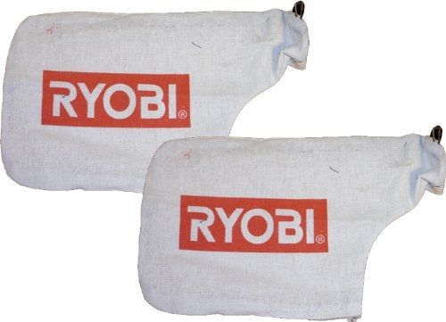 Ryobi TS1344L Miter Saw Replacement Dust Bag Assembly (2 Pack) # 089006017063