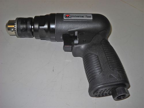 Universal Tools 3/8&#034; Reversible Drill 1800 rpm 3/4 hp 7&#034; Lgth 90 psi UT2815R