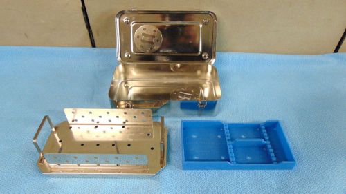 Grieshaber 8&#034; x 4 1/2&#034; sterilization tray- s2118 for sale