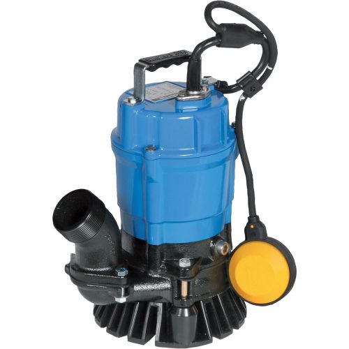 Tsurumi hsz2.4s-62  2&#034; submersible trash pump w/ float switch for sale