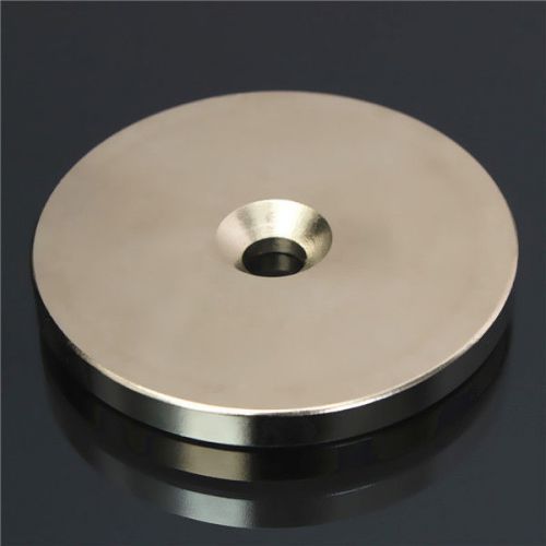 N52 50mmx5mm Countersunk Ring Magnet Disc Hole 6mm Rare Earth Neodymium Magnet