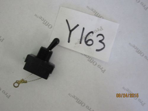 EDI Black Mini-Switch Toggle SwitchOn-Off 1A 125VAC