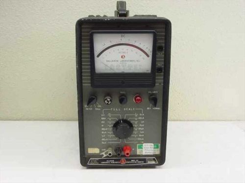 Sensitive DC Volt/Ammeter - Vintage Collectable - Ballantine Laboratories 365