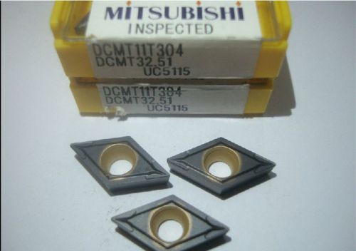 NEW IN BOX MITSUBISHI DCMT11T304 UC5115 DCMT32.51 Carbide Insert 10PCS/box