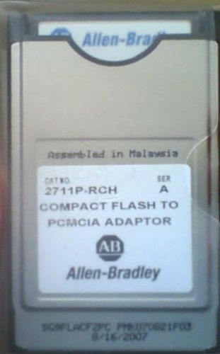 2711P-RCH Compact flash to PCMCIA Adaptor + 1784-CF128 Memory