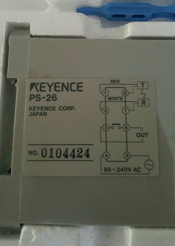 Keyence PS-26 Photoelectric Sensor Amplifier NEW
