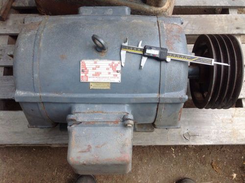 Schorch 20hp electric motor for sale