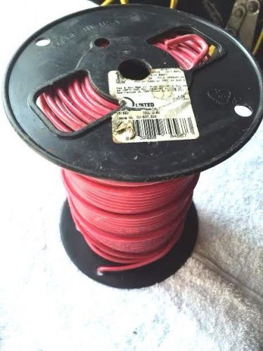 400 FEET # 10 THHN RED  WIRE STRANDED