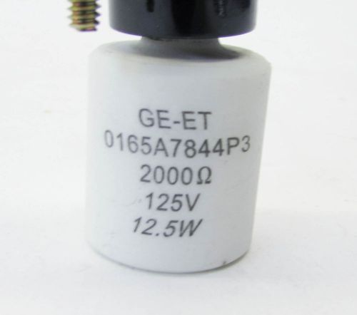 GE General Electric 116B6708G3-G 12.5W 125V 2000 Ohms Green Indicating Lamp