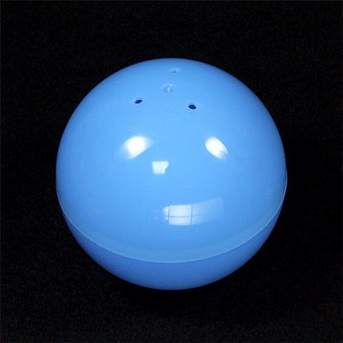 8x 90mm Round Empty Toy Capsules SkyBlue Ball - BRAND NEW -