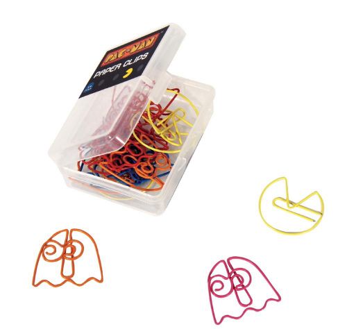 Pac-man paper clips for sale