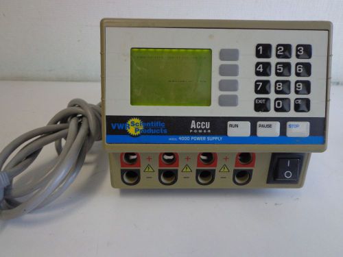 VWR Accupower 4000 Electrophoresis High Voltage Power Supply FREE SHIPPING