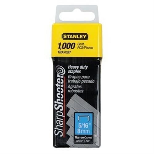 Stanley Tra705T 5/16 Inch Heavy Duty Staples, Pack of 1000(Pack of 1000)