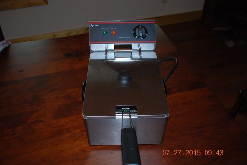 ADCRAFT COUNTERTOP ELECTRIC COMMERCIAL 12&#034; INDUSTRIAL STAINLESS STEEL DEEP FRYER