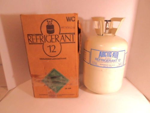 R12 R-12 R 12 Refrigerant - 5 lb Jug, Freon left inside the container WORLDWIDE