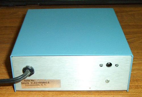 Davis Electronics 7208 600 MHz Frequency Counter &amp; Tektronix Attenuator