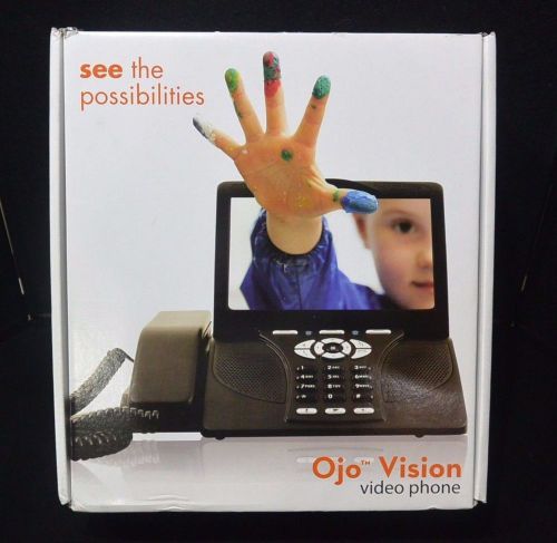 Ojo Vision Video Phone Hi-Resolution 7-inches Plug and Play NEW #3234
