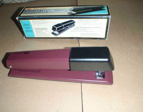 bates 550C stapler  standard NIP Burgundy
