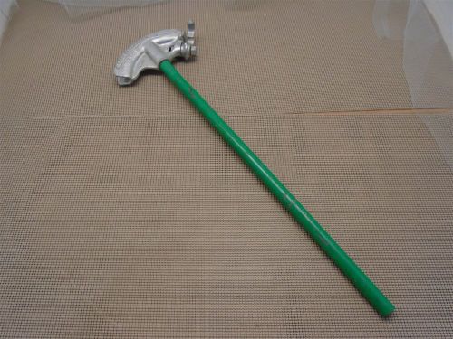 LEW FITTING CO., 222A, 1/2&#034; AND 3/4&#034;, CONDUIT BENDER W/ HANDLE, USED