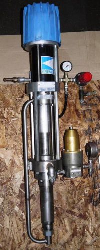 Kremlin paint spray system airmix pump model 20.25 flowmax w/ back pressure reg for sale
