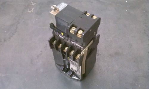 Square d control relay g0-40 w/ time delay attachment jw for sale