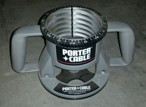 PORTER CABLE MODEL 75361 ROUTER FIXED BASE - FITS 4.2&#034; dia.&#034; Router motors