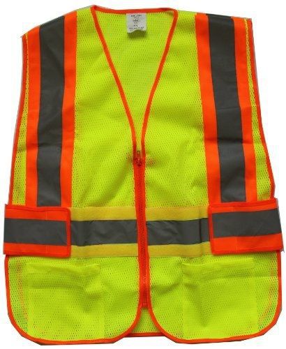 LW High Visibility Reflective Safety Vest Size M/L (Yellow)