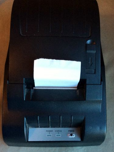 POS-58III Thermal Receipt Printer, USB with AC Adapter and CC Reader MSR100