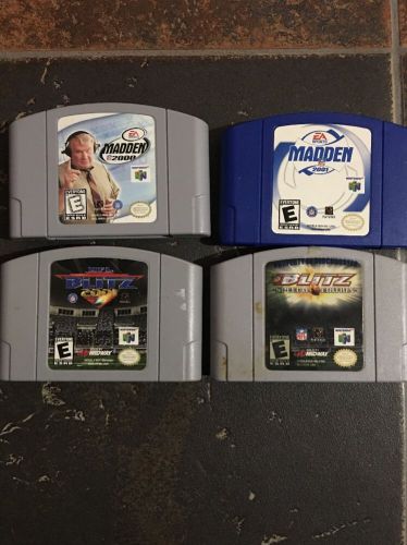 Lot Of 4 Nintendo 64 Games
